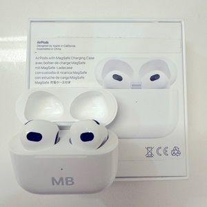 Apple AirPods 3rd Generation with MagSafe Case and Lightning Charging Cable
